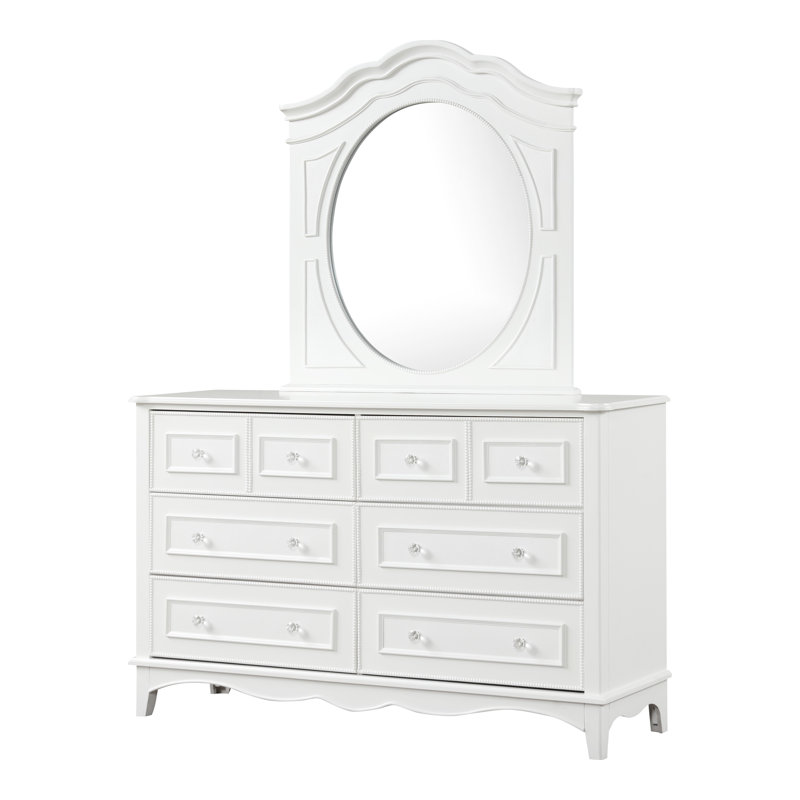Commode 8 tiroirs avec miroir Oconnor