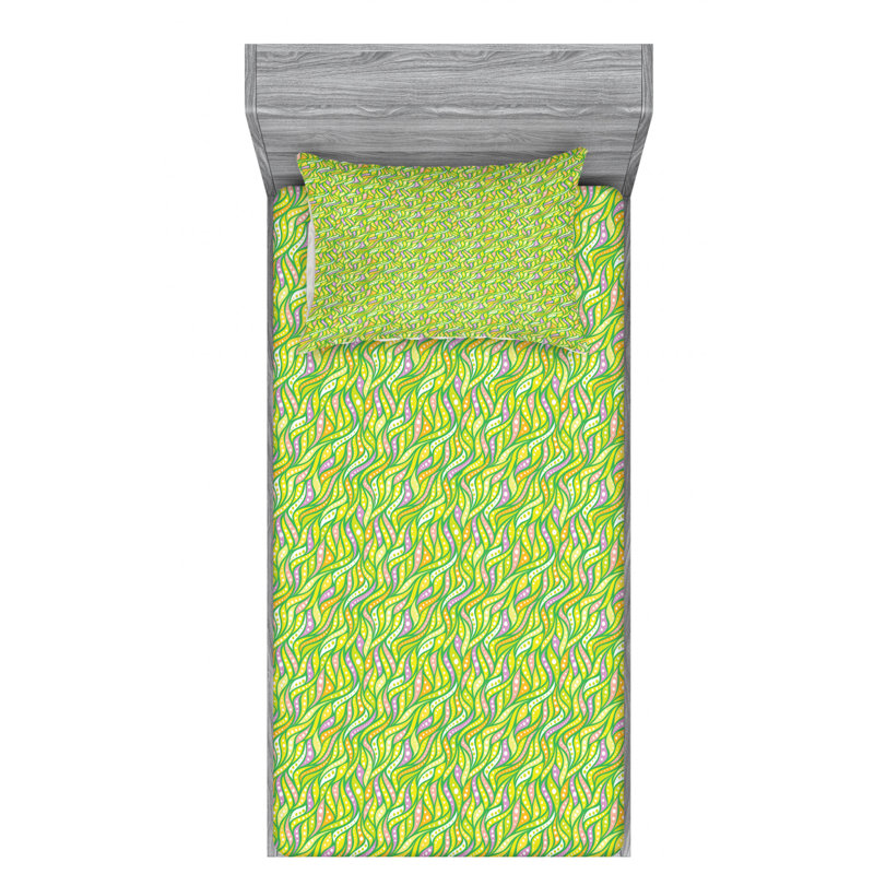Ensemble de draps, Ensemble de draps pour lit simple avec drap-housse