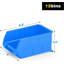 Bacs de rangement muraux, bacs de rangement suspendus en plastique