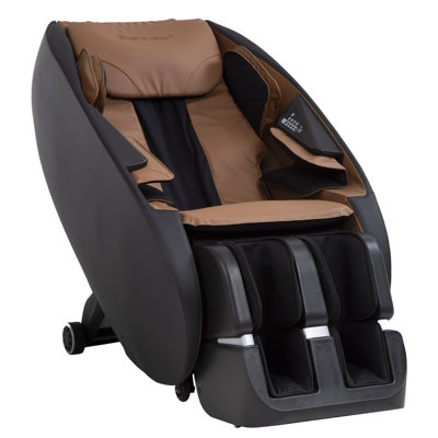 Fauteuil de massage chauffant inclinable en similicuir à largeur réglable et chauffant