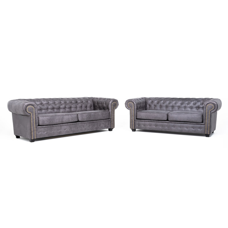 Haverly 3+2 Chesterfield Sofa Set
