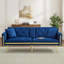 2 Seater Velvet Loveseat-1889045914