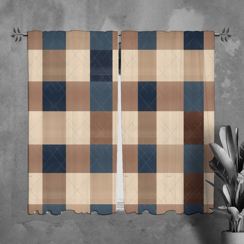 Paire de rideaux obscurcissant en polyester Laline, L 40 po x L 82 po