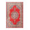 Rouge oriental/bleu/brun Tapis décoratif