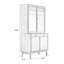 Verre Rufous + vitrines en bois massif