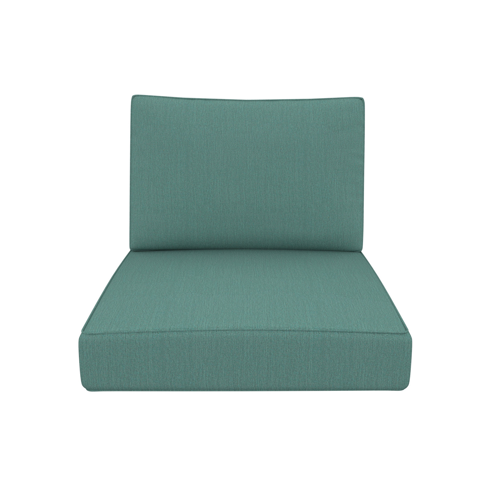 Lani 25" Sunbrella® Seat and Back Cushion, Cast Breeze Sunbrella® Plainweave