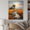 «Countryside Farm Bliss I» sur toile
