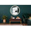 Huldar Glass Flat Wall Mirror