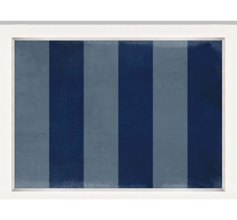 Nautical Flag VII Print by Barclay Butera, Glass Coat, 24" H x 32" W