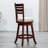 Swivel Upholstered Counter Stool-86686012-86686013