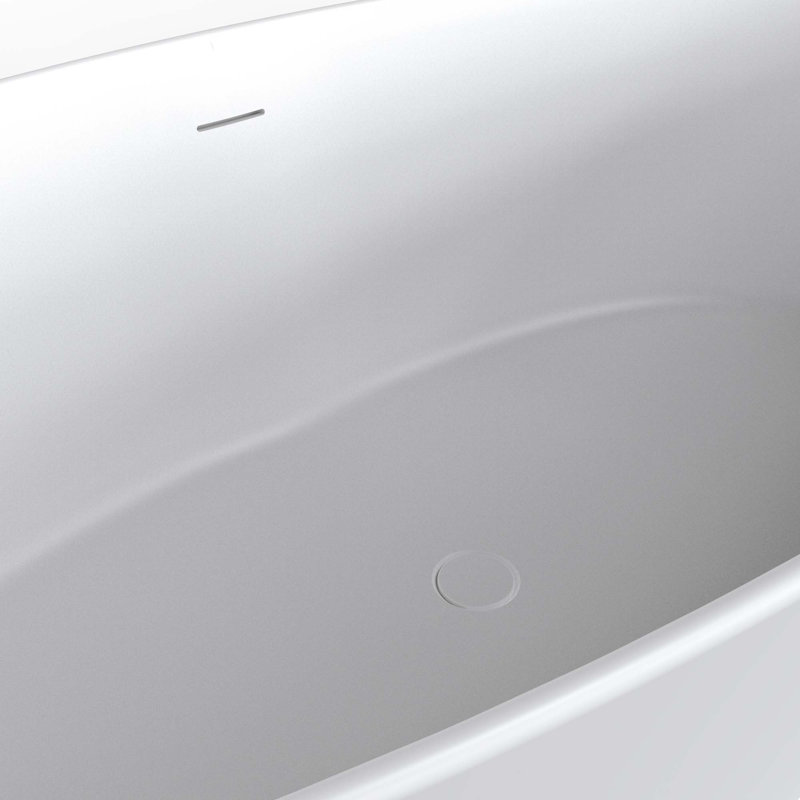 Baignoire de trempage autoportante 66,9 po