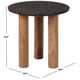Pike Stone End Table