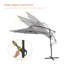 Parasol en porte-à-faux 120 po-91488624