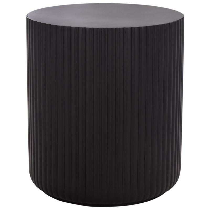 Biatris Round Outdoor , 41.4cm cm W 41.4cm cm D, Black