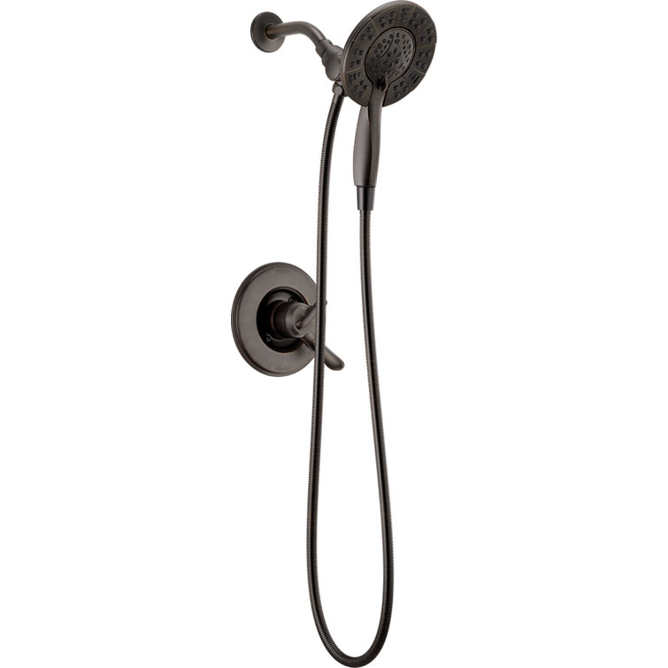 Delta T17294-RB-I Linden 17 Series Dual-Function Shower Faucet Set, In2ition Shower Handle Trim Kit