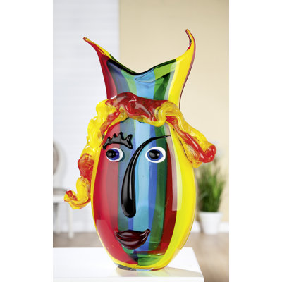 Peasley Handmade Glass Table Vase