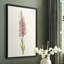 Mauve Garden Flowers I, reproduction encadrée - bois massif-815734646-815734636