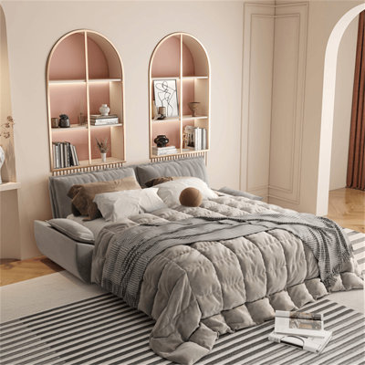 Canapé-lit escamotable grand 73,2 po