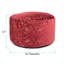 Pouf rond de 22 po de largeur-362907355
