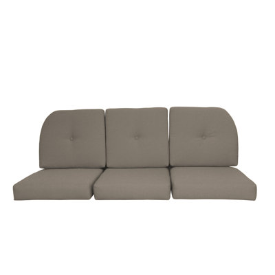 Sunbrella Outdoor 4'' Loveseat Seat / Back Cushion