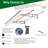 Premium Quality Door Window Awning with Polycarbonate Sheet and Aluminum Alloy Brackets-113116491