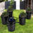RDWC Hydroponics System Recirculating Deep Water Culture 4 Buckets 5 Gal