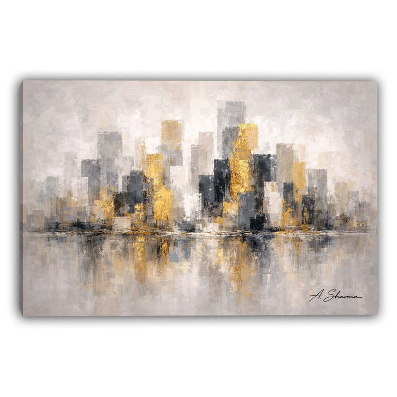 Toile tendue sur toile, L 16 po x H 12 po x P 1 po