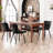 Heitger Leather Upholstered Side Chairs Modern Dining Chairs, Wingback Dining Room Chair-1132972913
