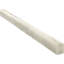 Oriental White 1/2" x 12" Pencil Marble Look Wall Liner