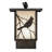 Rustic Lodge Solid Brass Wall Light