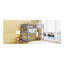 Lit mezzanine en bois avec tablettes, bureau et tableau d'écriture - Gris-1219920987