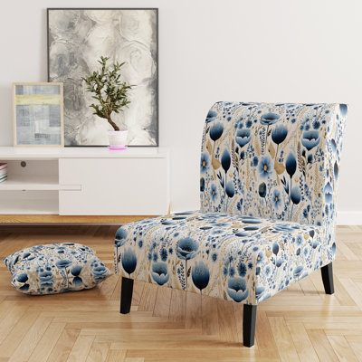 Fauteuil de chambre rembourré Blue Ferns Tranquility - Cottage