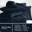 Ensemble d'édredon 5 pièces en microfibre, lit toutes saisons dans un sac - bleu marine, simple-2105057059-2105057065