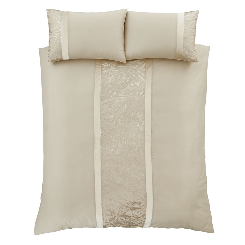 Velvet Sparkle Duvet Cover Set with Pillowcases, 200 x 200cm Duvet Cover + 2 Standard Pillowcases
