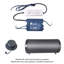 A&E Bath and Shower Inc. 6 - Carré 60 - Jet standard en acrylique carré avec ozonateur en noir