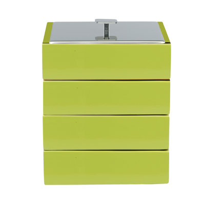 Tre Jewel/Petit Fours Case - 1 Piece - Lime