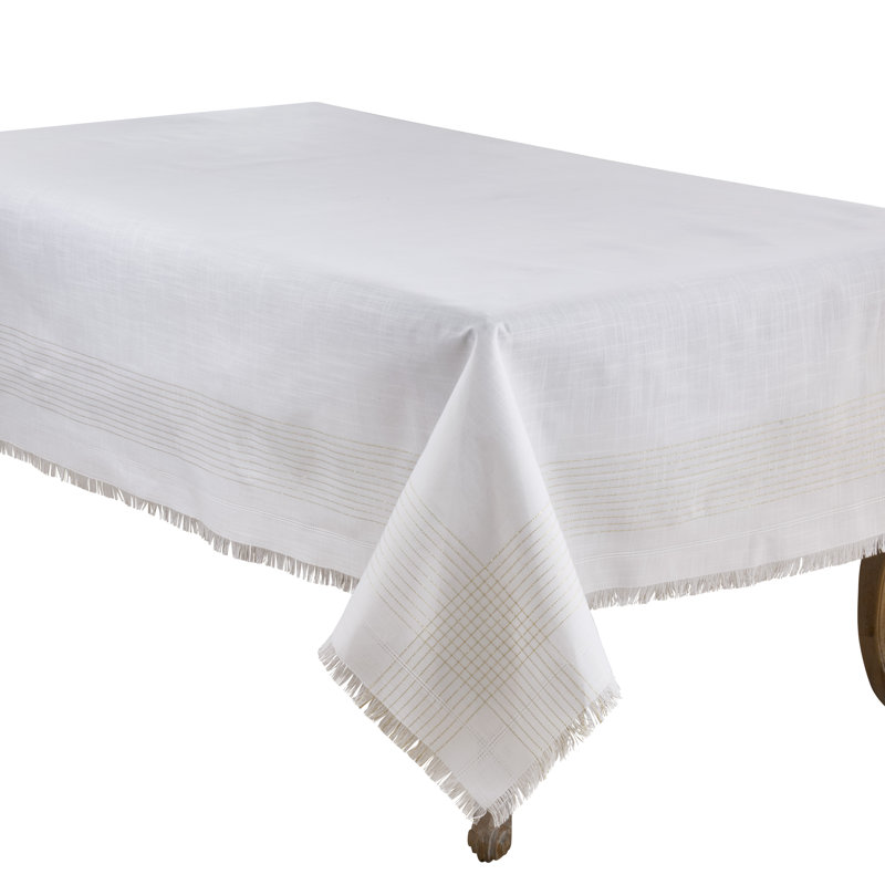 Nappe Metallic Fringe, 60 po x 120 po