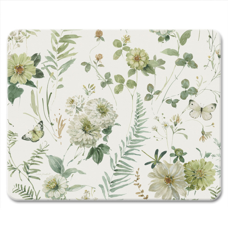 Planche à découper en verre trempé CounterArt Green Fields, H 0,50 po x l 8 po x L 10 po