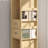 360° Rotating Mirror Cabinet Entryway Storage Solution
