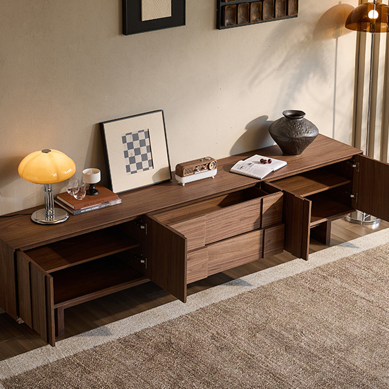 Meuble télé Retro, 70.86", Brun