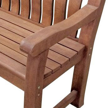 Riey Solid Wood Fir Outdoor Bench