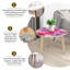 Ensemble de 2 tables basses gigognes Triangle