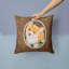 Coussin décoratif intérieur/extérieur corgi