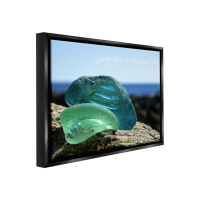 " Sea Glass Photography Phrase " by Graffitee Studios