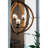 9- Light Globe Chandelier, Wood Chandelier Hanging Light Fixture With Adjustable Chain For Kitchen Dining Room Foyer Entryway, Bulb Not Included