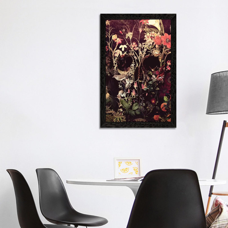 Bloom by Ali Gulec - Print on Canvas, Black Framed, 66.04 cm H x 45.72 cm W