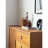 Rolling Shutter Single Door Accent Cabinet