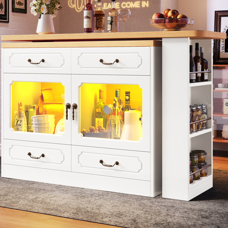 Wood Kitchen Island