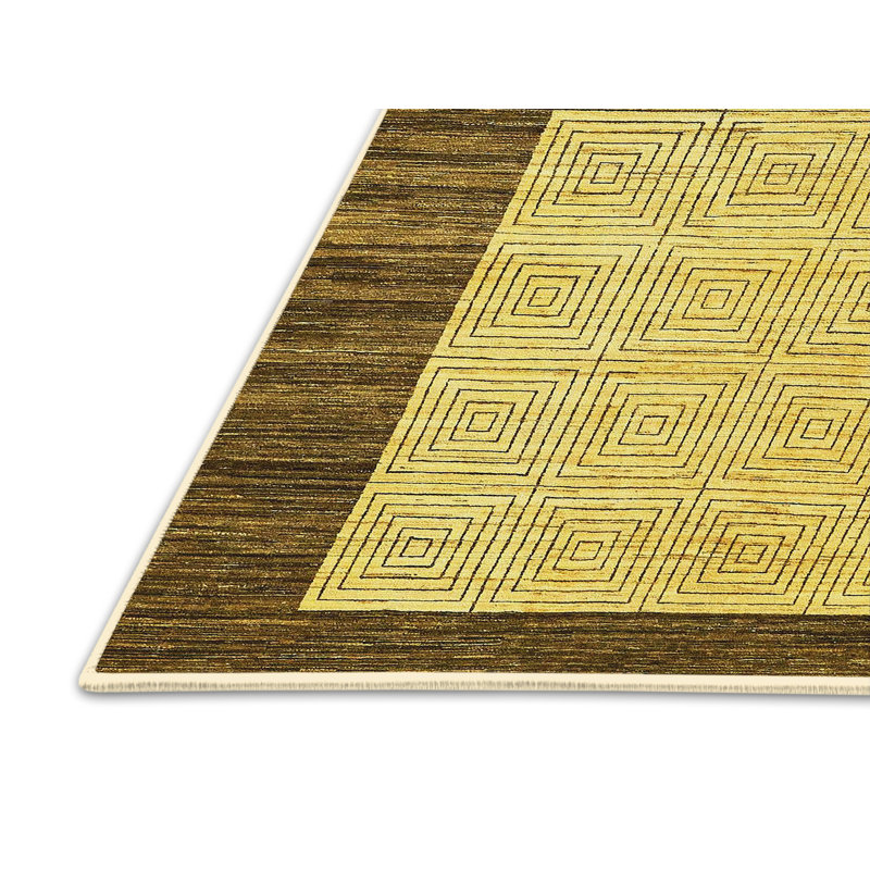 Tapis abstrait moderne 17, Tapis de couloir 2 pi x 5 pi