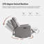 Ensemble de 2 fauteuils inclinables électriques Tyrita-101644095